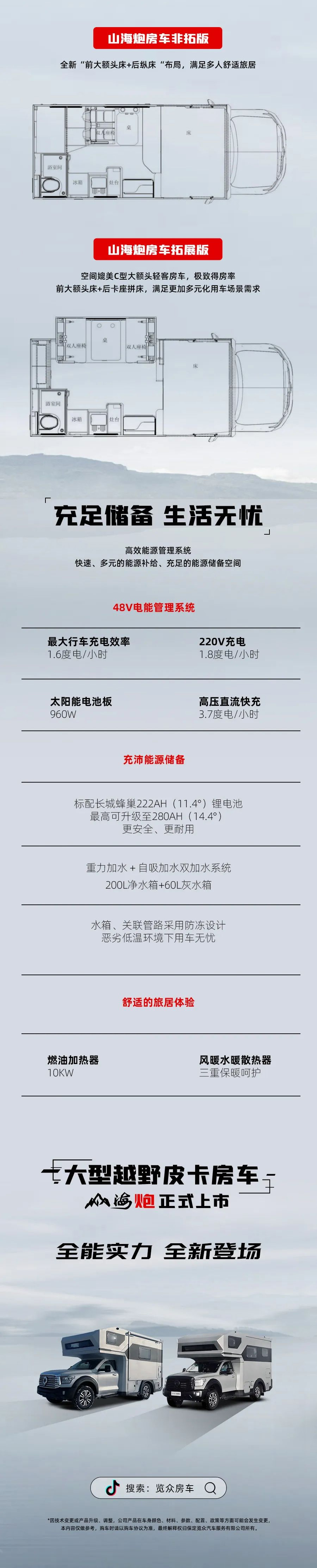 55.8 萬起，山海炮房車正式上市！